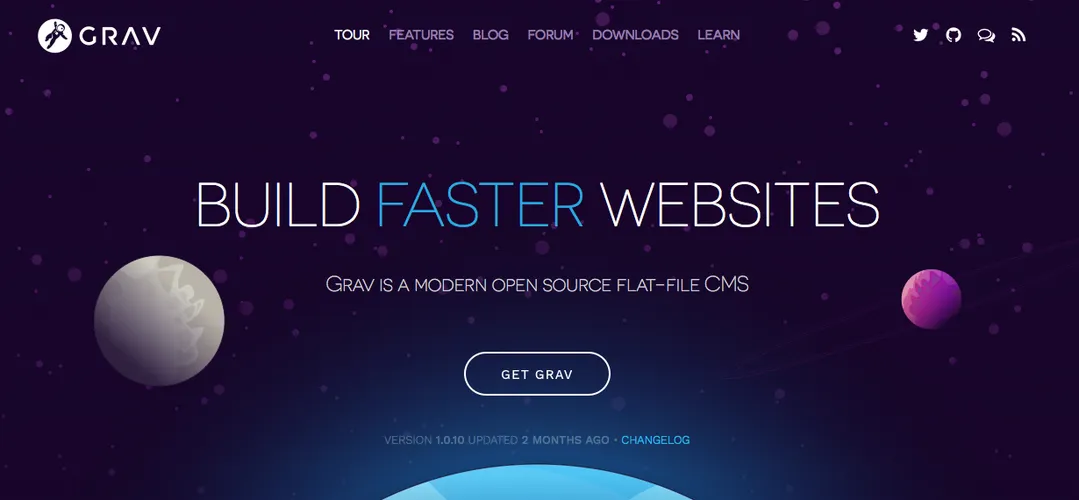 GRAV - Websites without a database
