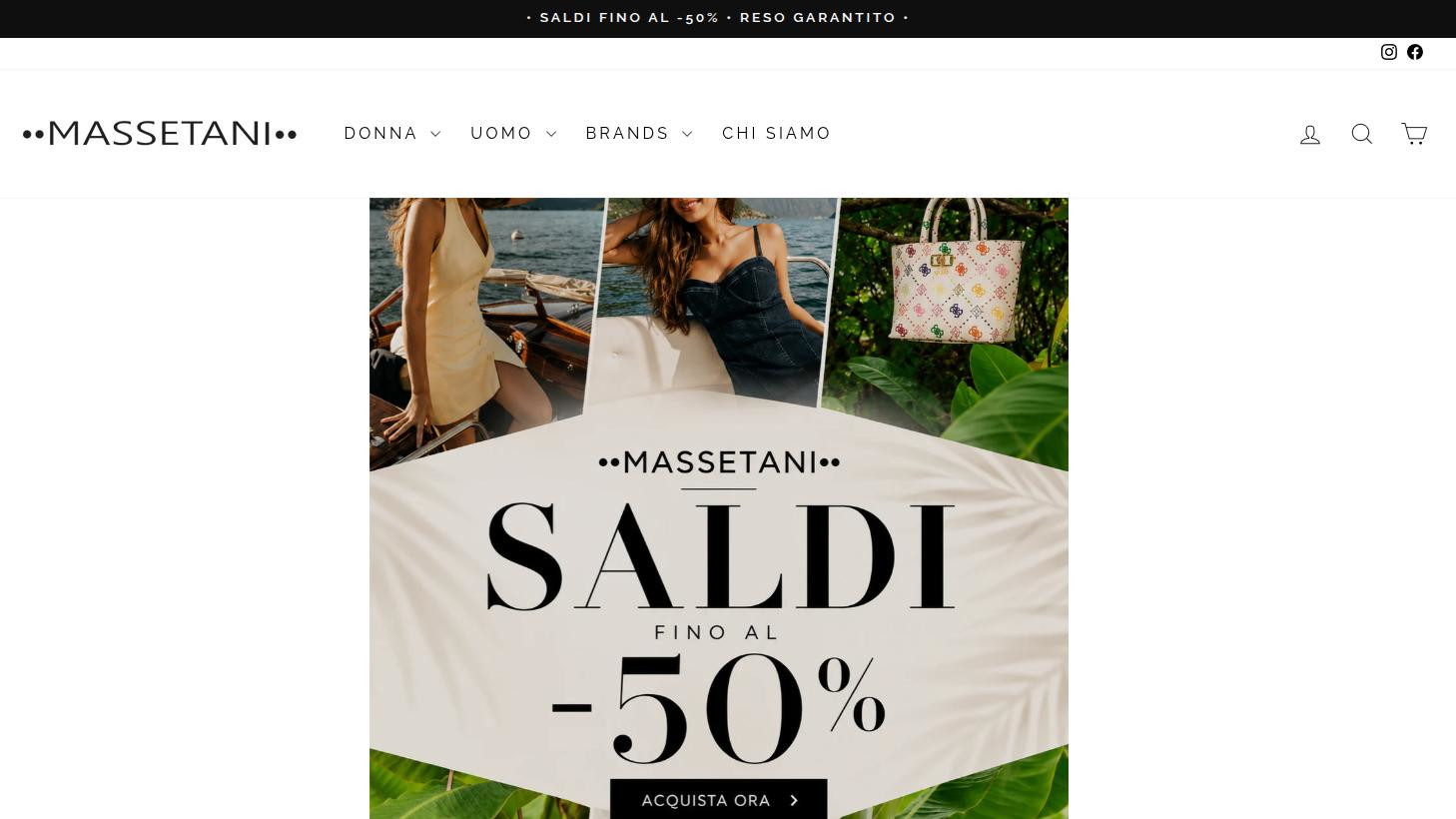 E-commerce Shopify di Massetani Shop